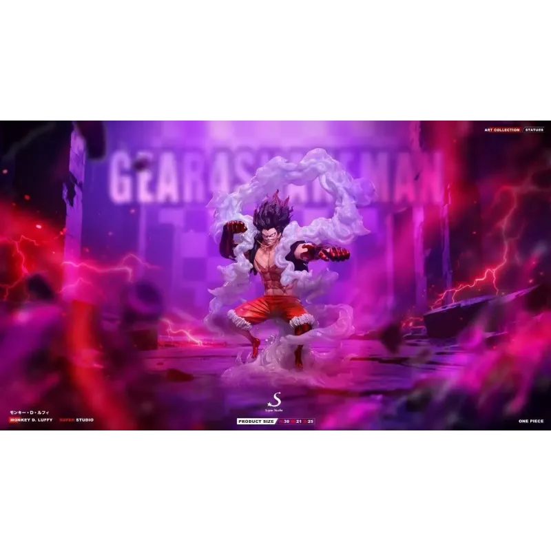 One Piece Luffy Gear 4 Snakeman Super Studio