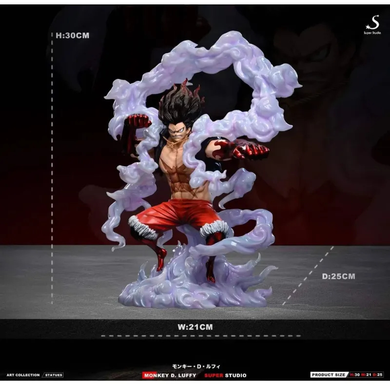 One Piece Luffy Gear 4 Snakeman Super Studio