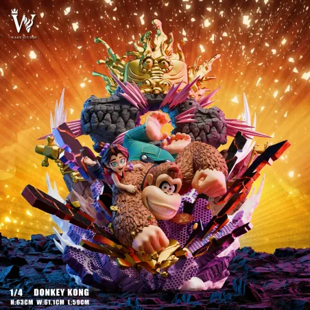 Nintendo Donkey Kong Bananza Donkey Kong & Pauline Wake Studio