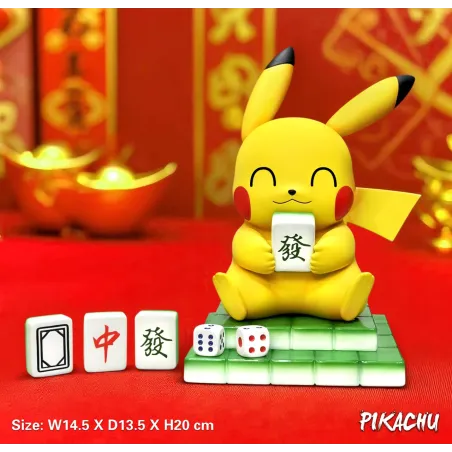 Pokemon Pikachu playing Mahjong EGG Studio