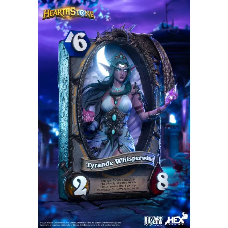 World of Warcraft Hearthstone Tyrande Whisperwind HEX Collectibles