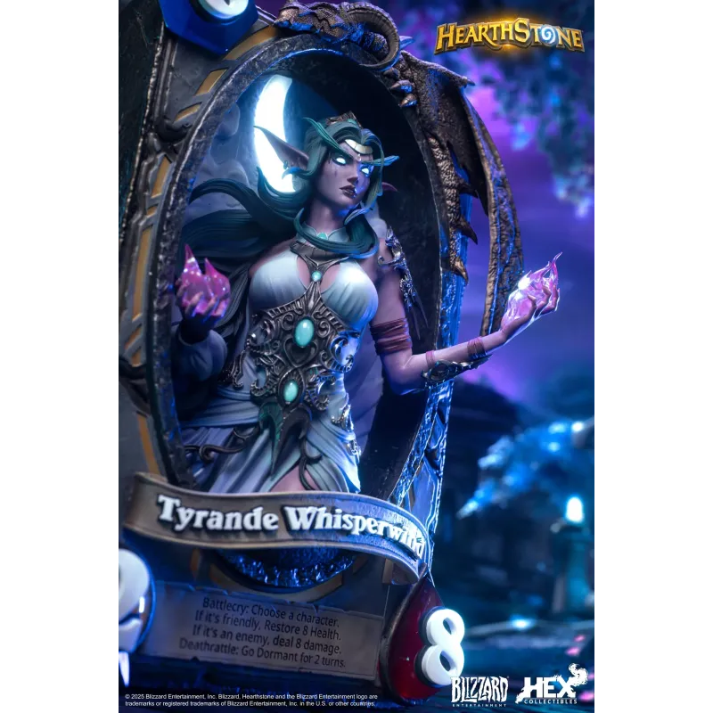 World of Warcraft Hearthstone Tyrande Whisperwind HEX Collectibles