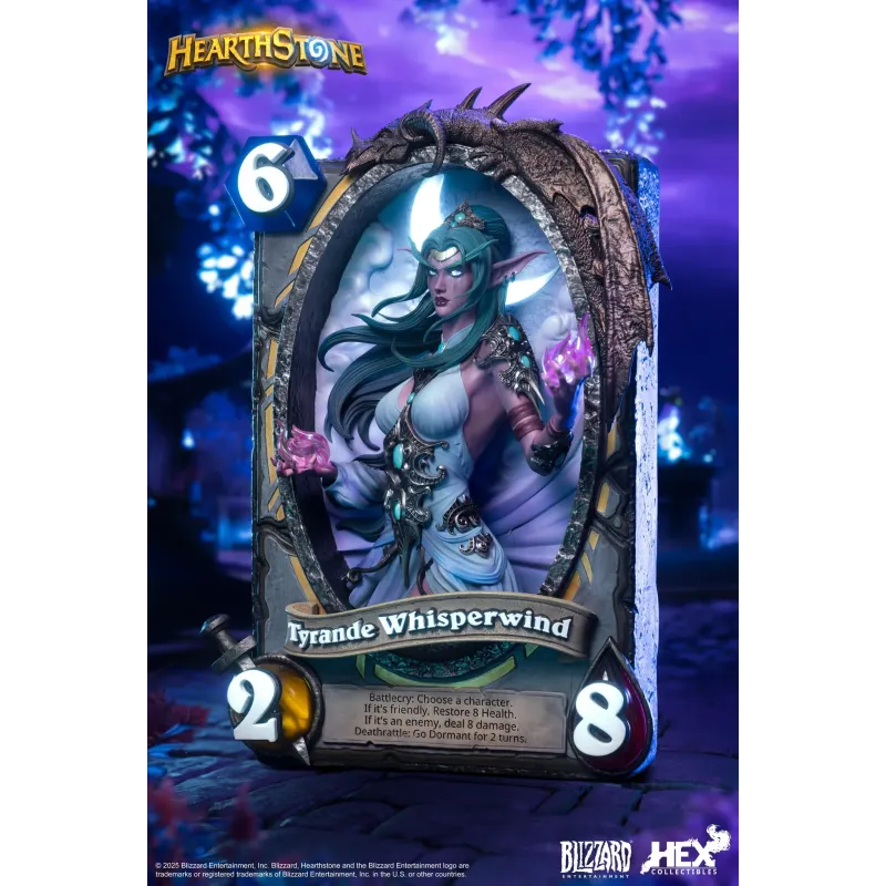World of Warcraft Hearthstone Tyrande Whisperwind HEX Collectibles