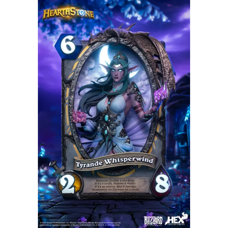 World of Warcraft Hearthstone Tyrande Whisperwind HEX Collectibles