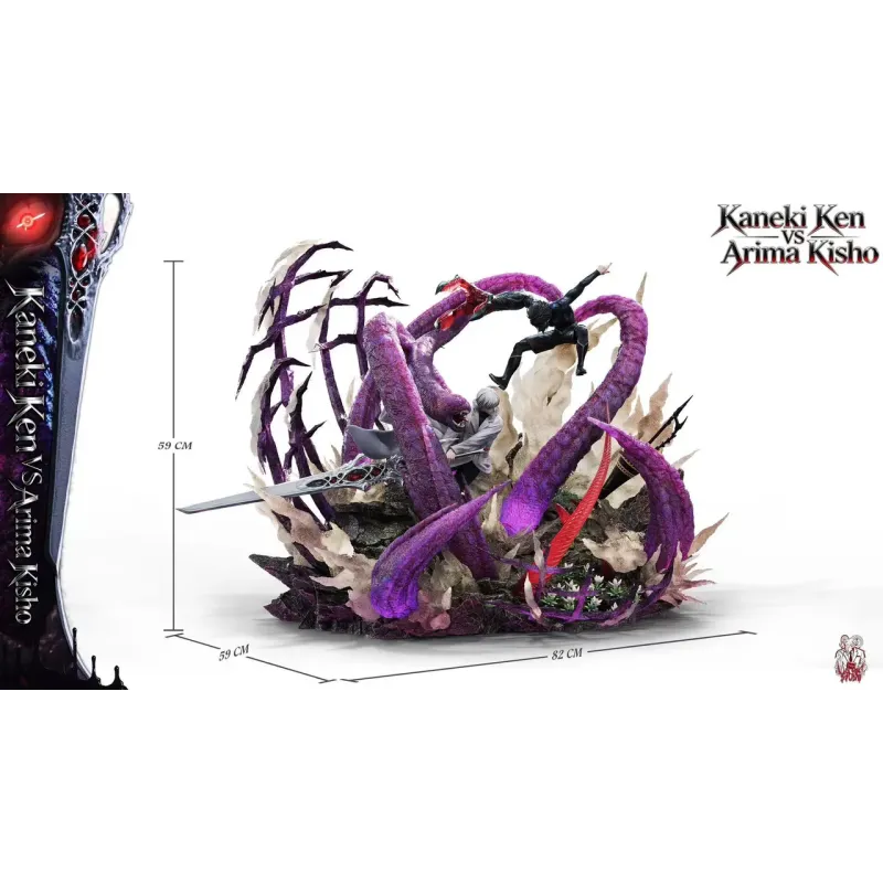 Tokyo Ghoul Kaneki Ken VS Arima Kisho Black Goat Studio