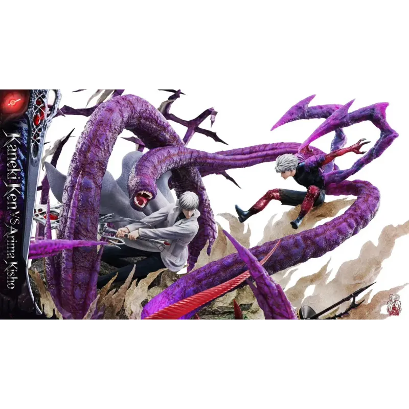 Tokyo Ghoul Kaneki Ken VS Arima Kisho Black Goat Studio