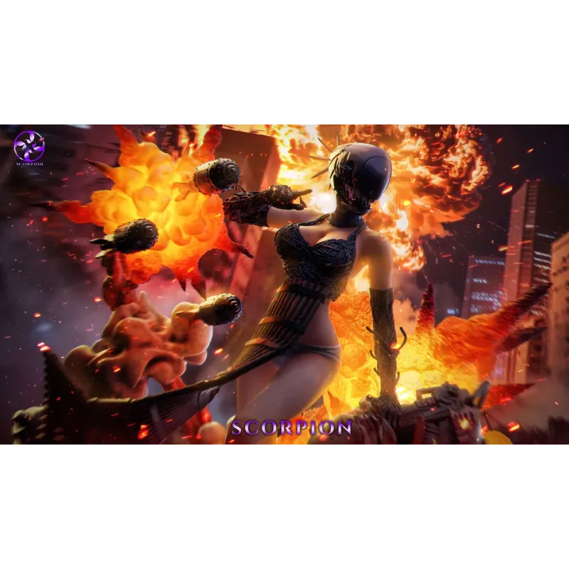 Chainsaw Man Reze Scorpion Studio