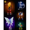 Digimon Agnimon x Wolfmon x Blitzmon x Fairymon x Chackmon Sun Toys Studio