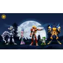 Digimon Agnimon x Wolfmon x Blitzmon x Fairymon x Chackmon Sun Toys Studio