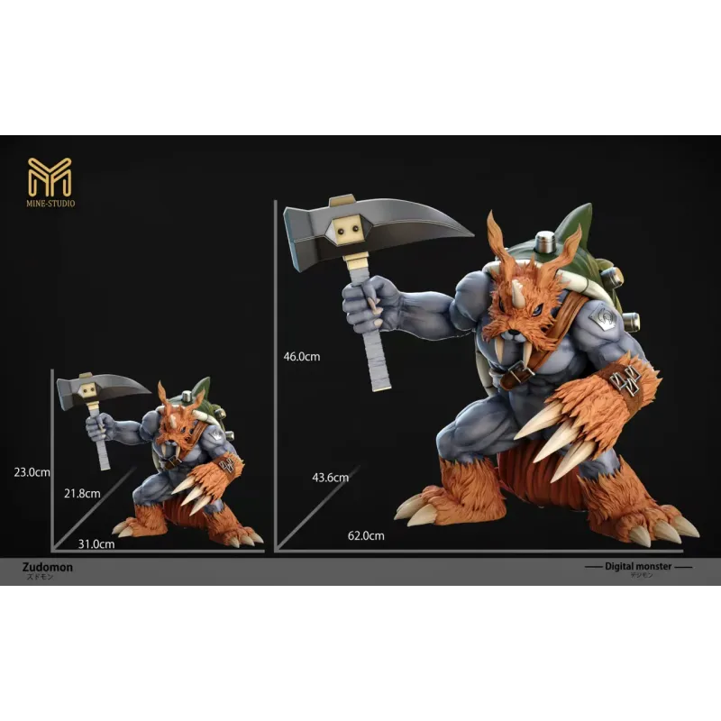 Digimon Zudomon Mine Studio