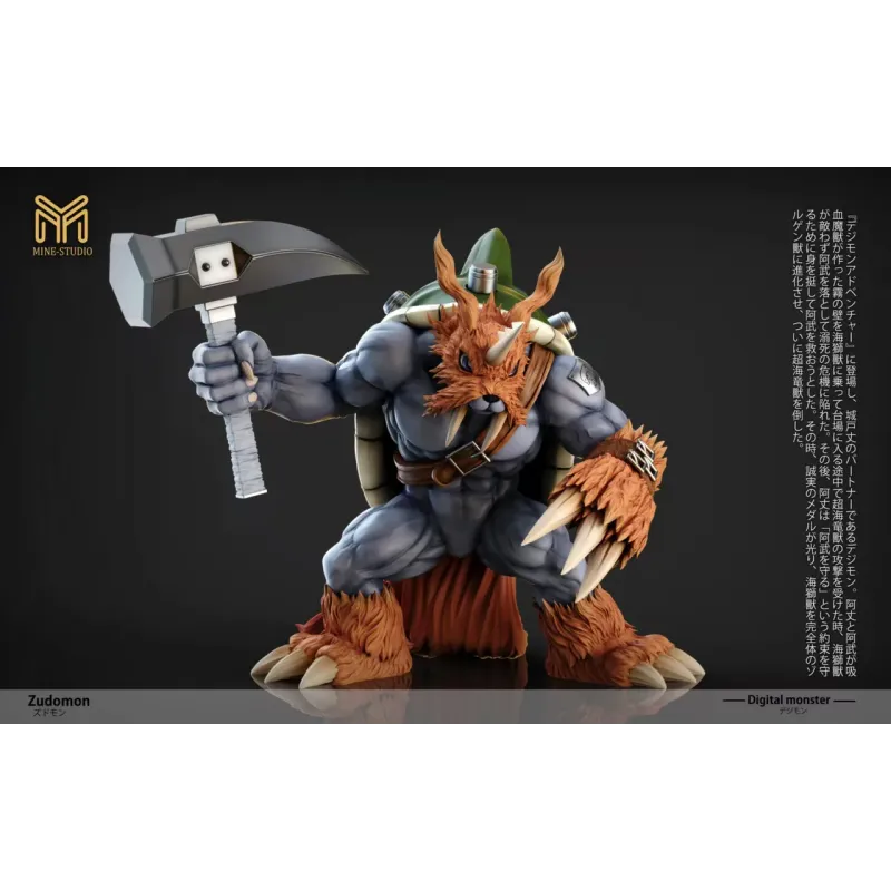 Digimon Zudomon Mine Studio