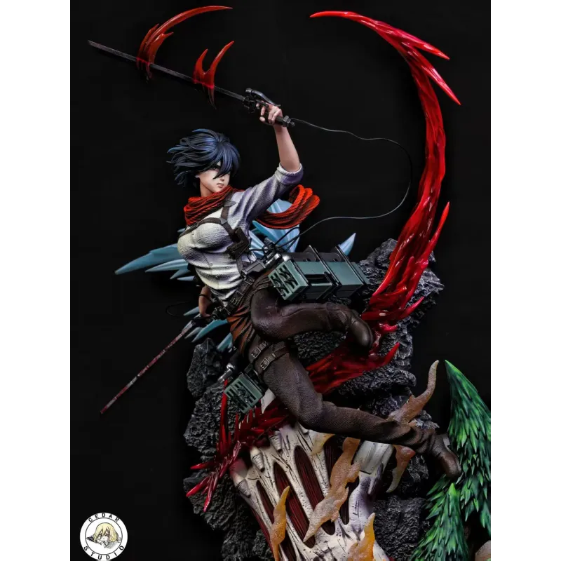 Attack on Titan Mikasa Ackerman Cedar Studio