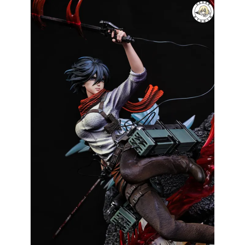 Attack on Titan Mikasa Ackerman Cedar Studio