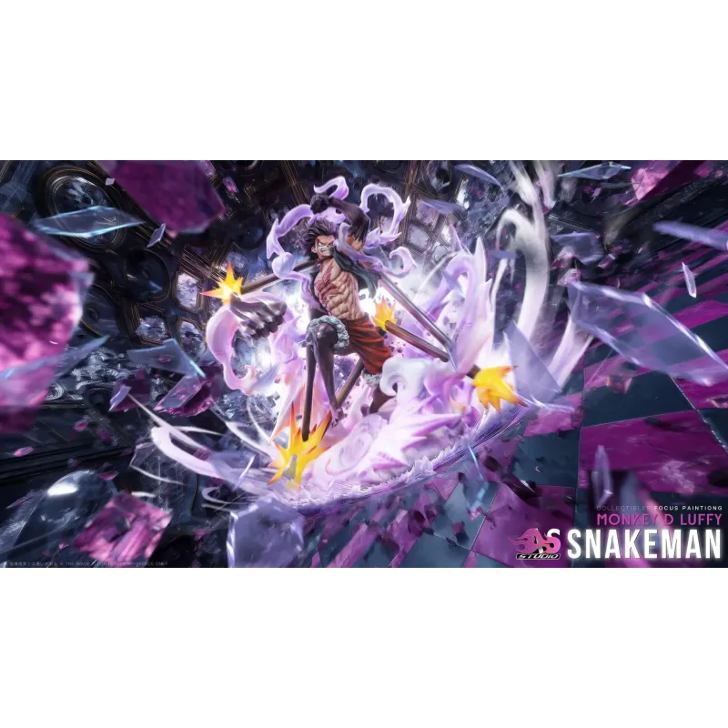 One Piece Luffy Gear 4 Snakeman AS Studio