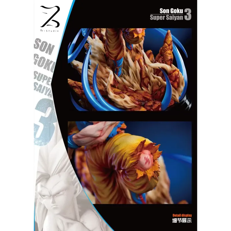 Dragon Ball Z Goku SSJ3 Kamehameha ZY Studio X Poker Monster Studio