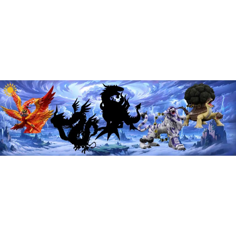 Digimon Zhuqiaomon Sun Toys Studio