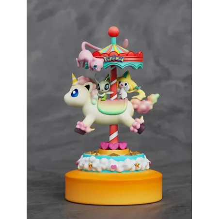 Pokemon Park Carousel Mew x Celebi x Jirachi Sun Studio