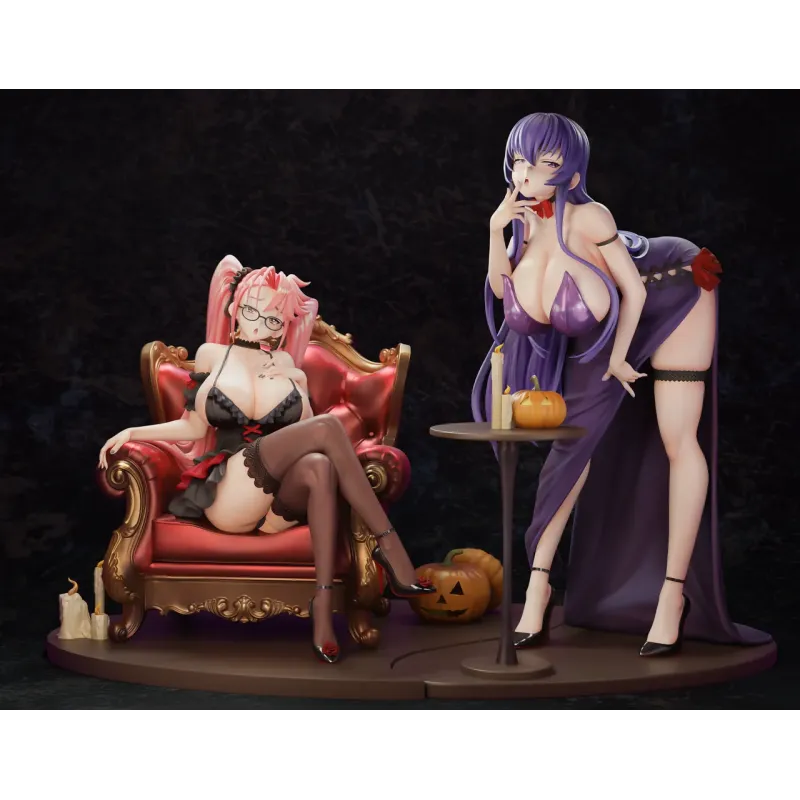 Highschool of the Dead Saeko Busujima Halloween Party Green Tea Studio