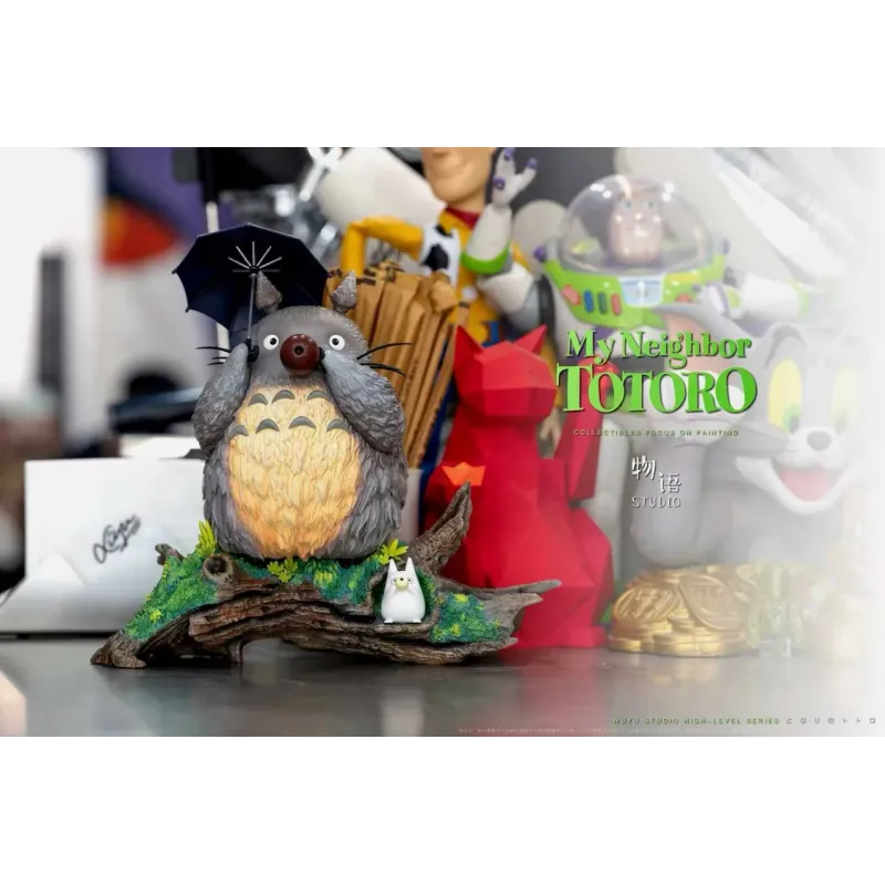 My Neighbor Totoro Totoro Play the flute Wu Yu Studio