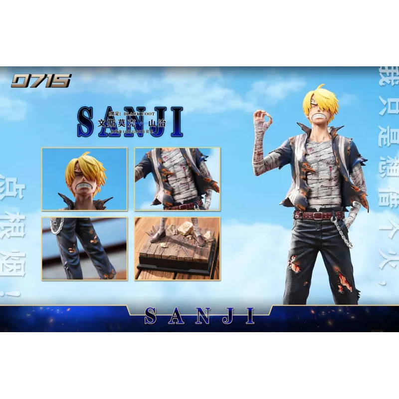 One Piece Sanji 0715 Studio - Figurines de collection uniques