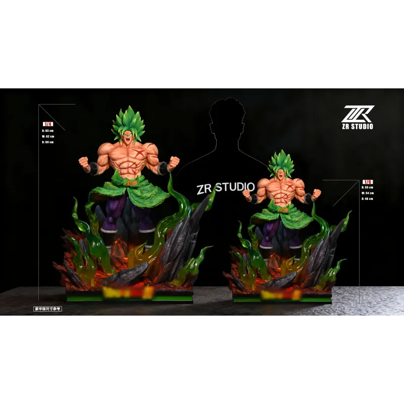 Dragon Ball Broly ZR Studio - Figura Coleccionable Épica