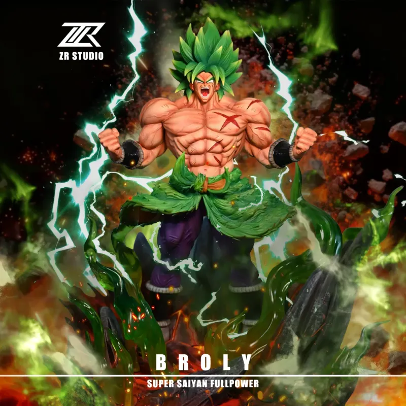 Dragon Ball Broly ZR Studio - Figura Coleccionable Épica