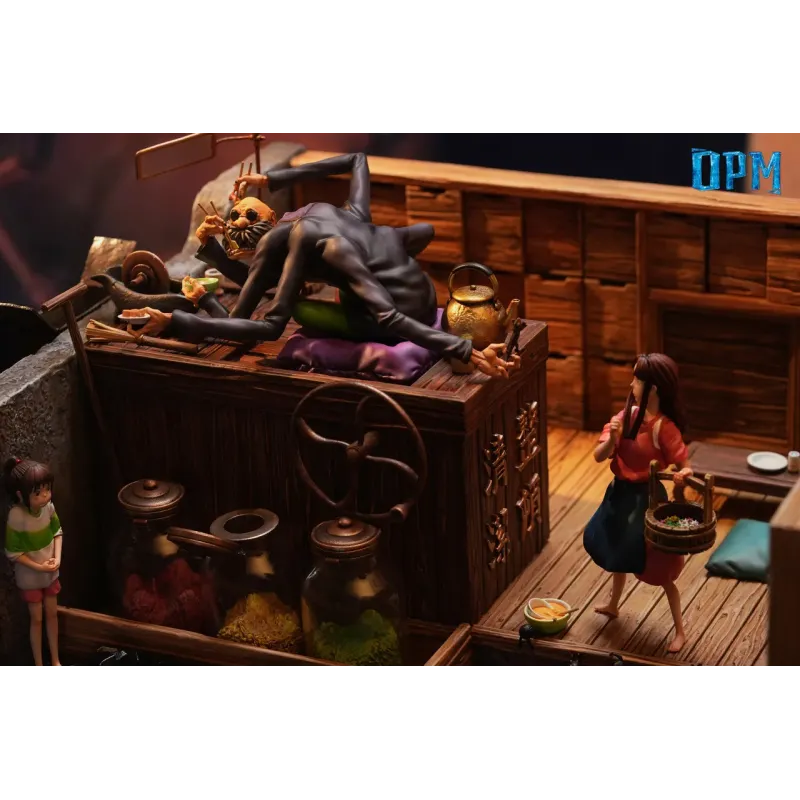 Spirited Away Chihiro & Kamaji & Lin OPM Studio