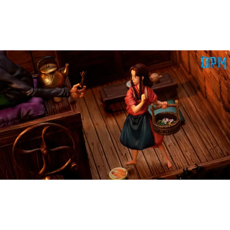 Spirited Away Chihiro & Kamaji & Lin OPM Studio