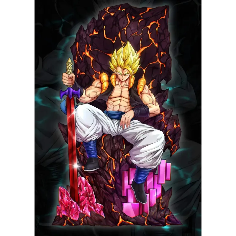 Dragon Ball Z Gogeta Throne JW Studio