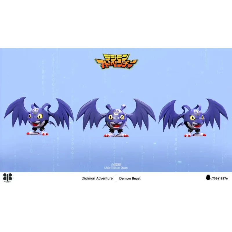 Digimon Vamdemon x Pico Devimon Butterfly Studio