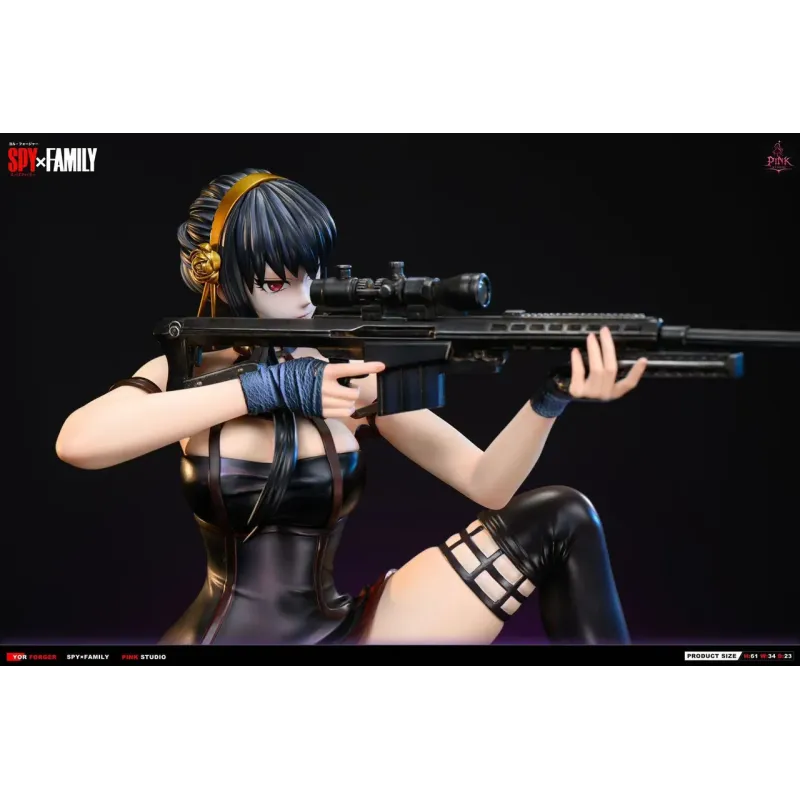 Spy x Family Sniper Yor Forger Pink Studio