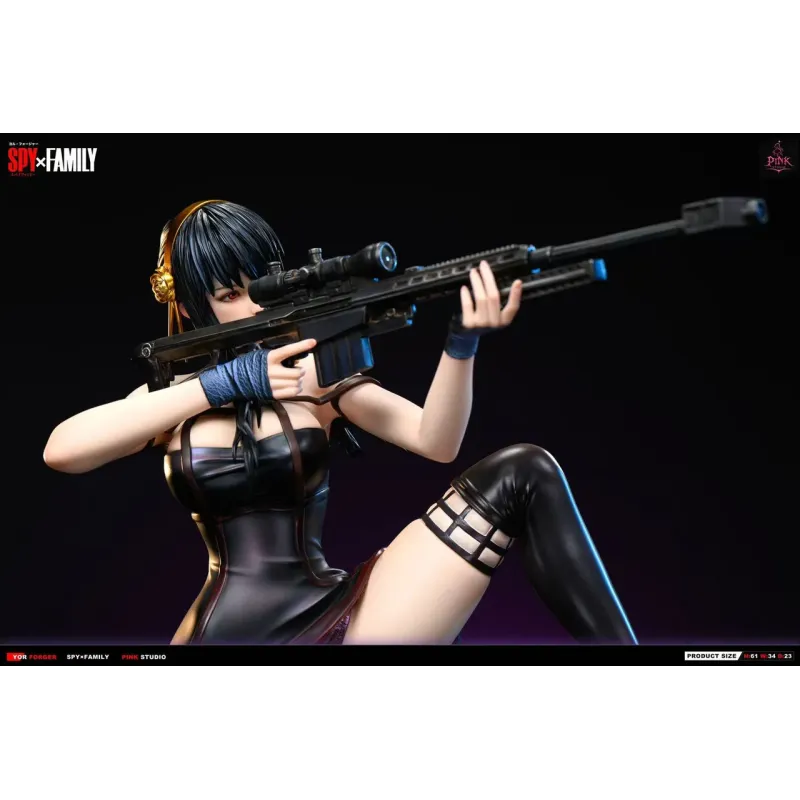 Spy x Family Sniper Yor Forger Pink Studio