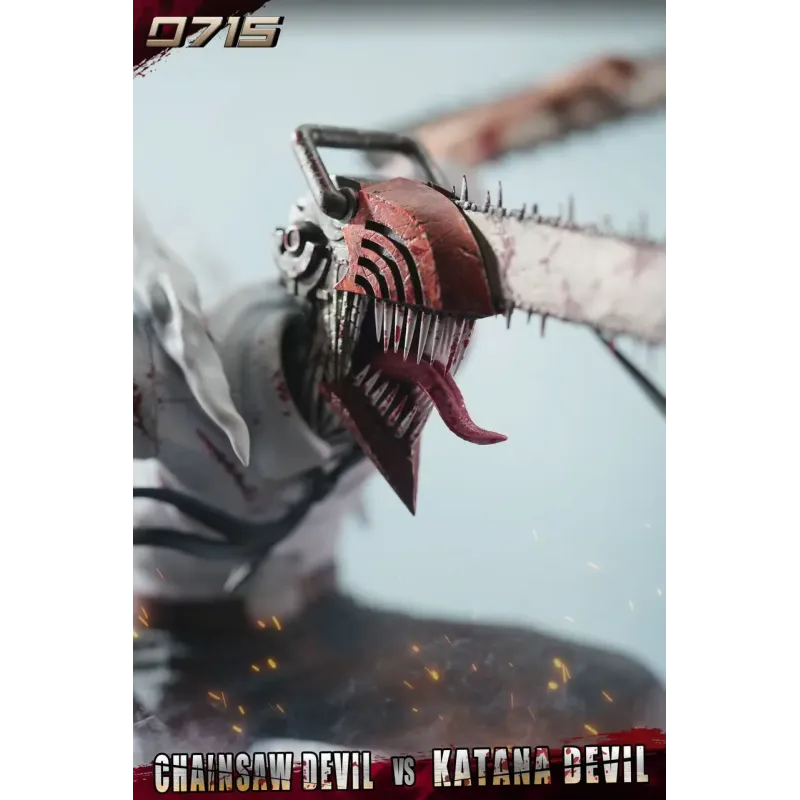 Chainsaw Man Chainsaw Devil vs Katana Devil 0715 Studio