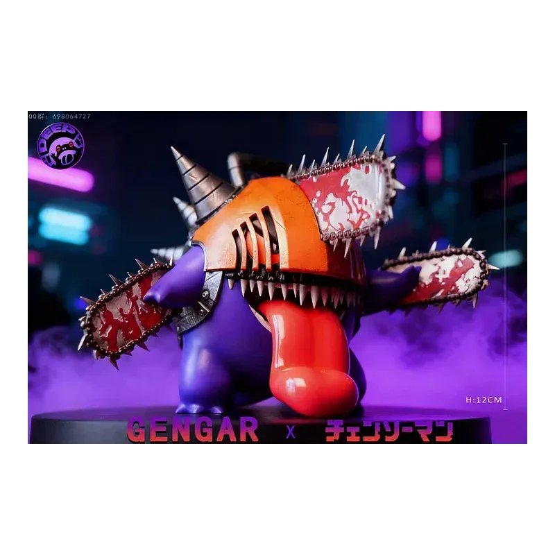 Pokemon Gengar Cosplay Chainsaw Man Deep Studio