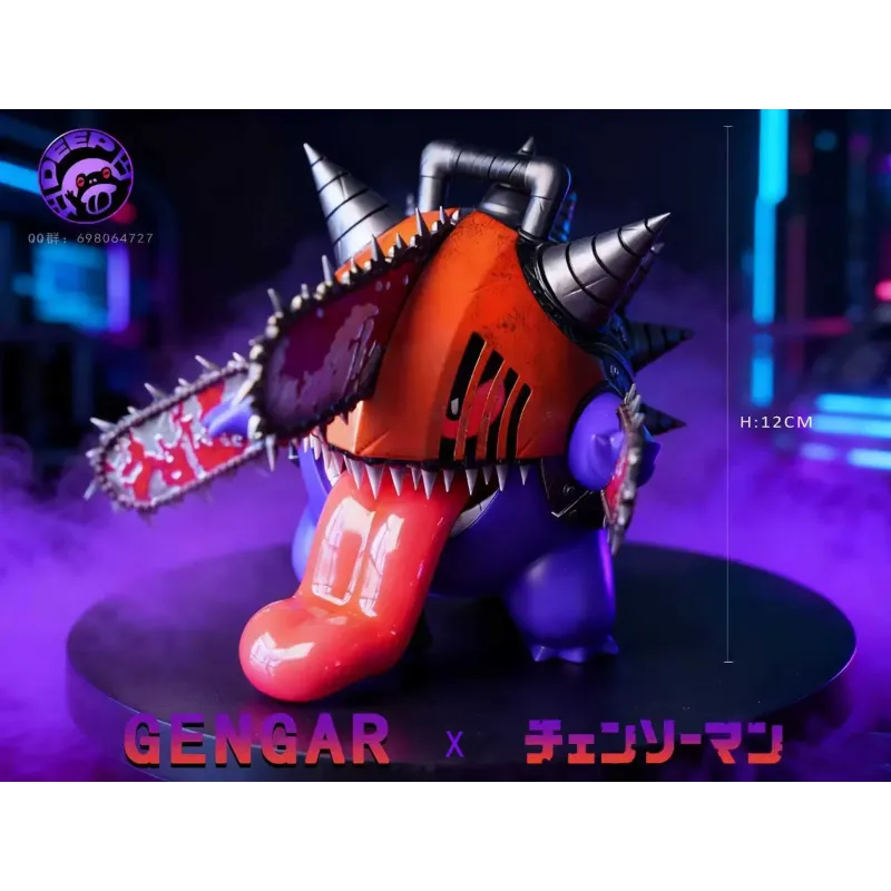 Pokemon Gengar Cosplay Chainsaw Man Deep Studio