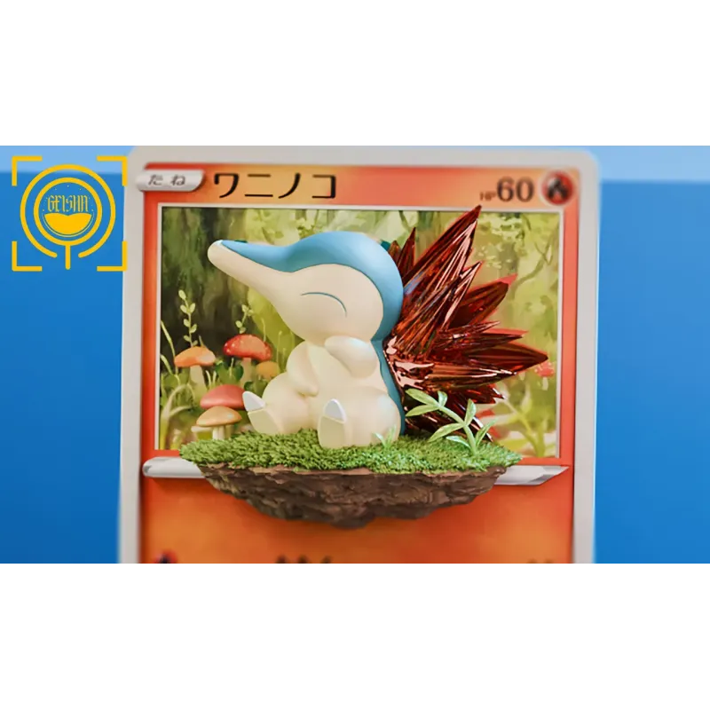 Pokémon Cards Episode 023 Chikorita 024 Totodile 025 Cyndaquil GEISHA Studio