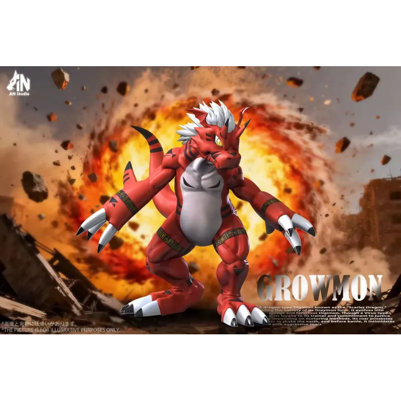 Digimon Growmon AN Studio