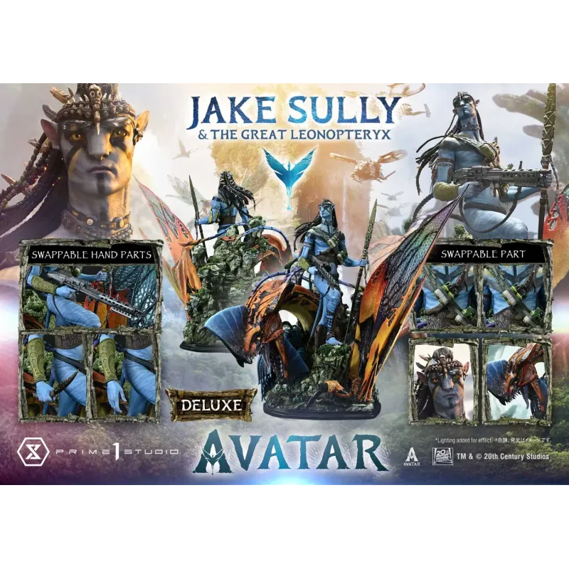 Avatar Jake Sully & The Great Leonopteryx Prime 1 Studio
