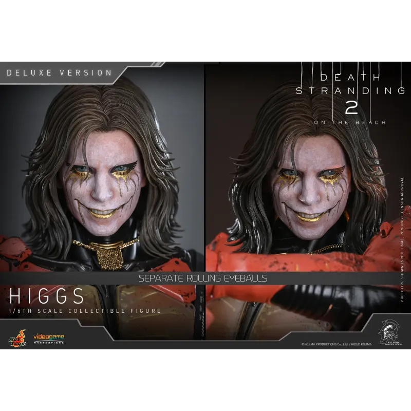 Death Stranding 2: On the Beach Higgs Deluxe Ver. Hot Toys