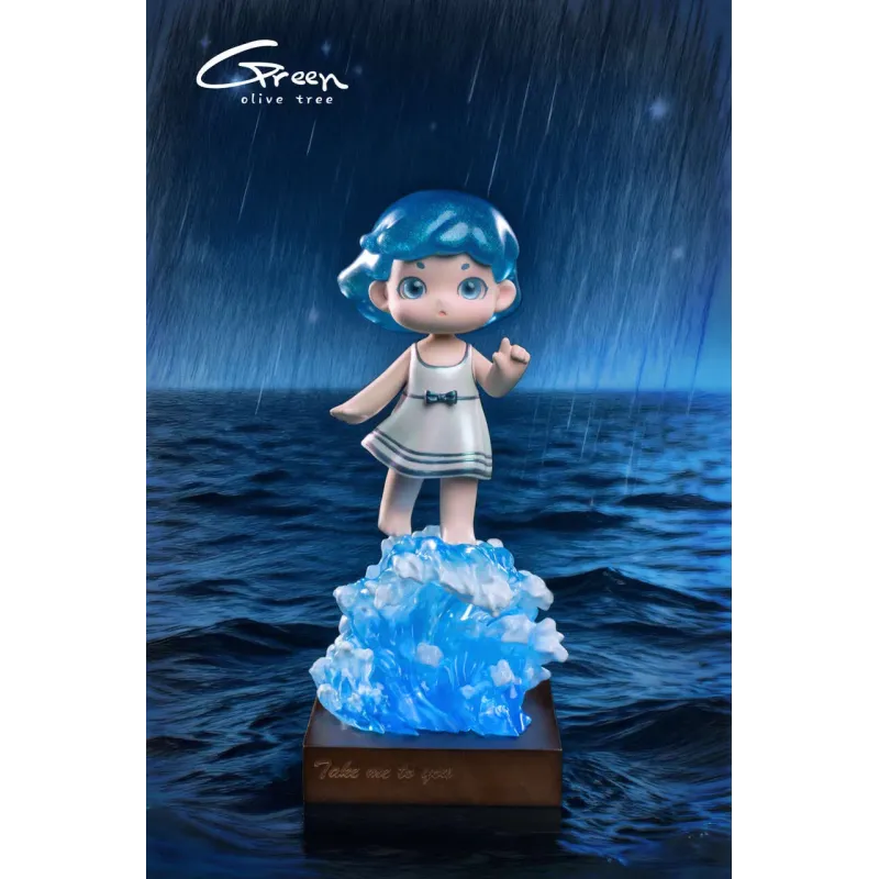 Original Character Lumina Sea Walking Green Olive Tree Studio