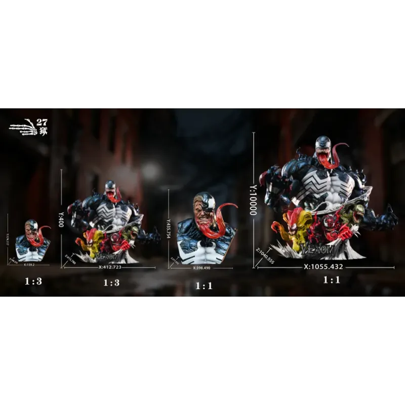 Marvel Venom Bust 27abyss Studio