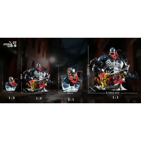 Marvel Venom Bust 27abyss Studio