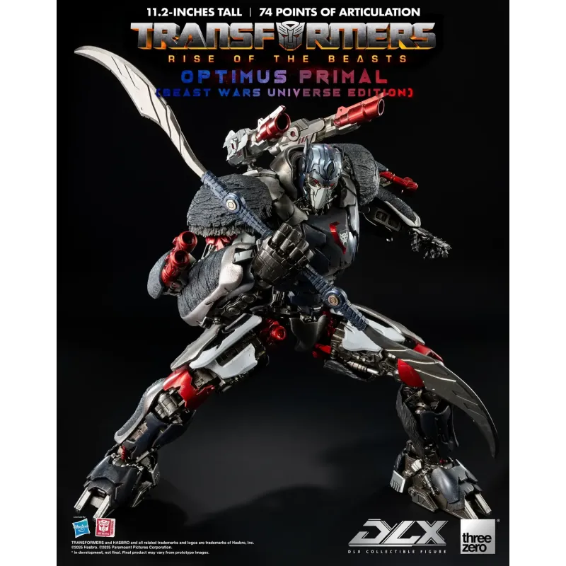 Transformers: Rise of the Beasts DLX Optimus Primal Threezero