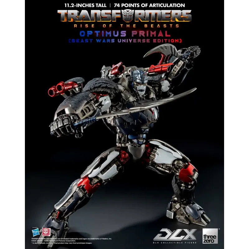 Transformers: Rise of the Beasts DLX Optimus Primal Threezero