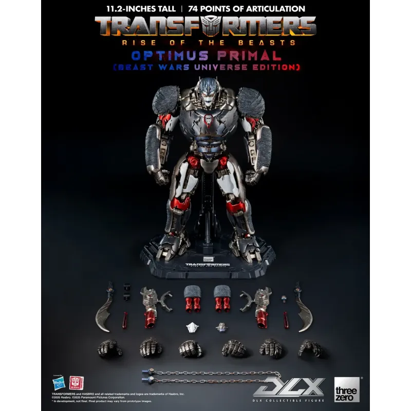 Transformers: Rise of the Beasts DLX Optimus Primal Threezero