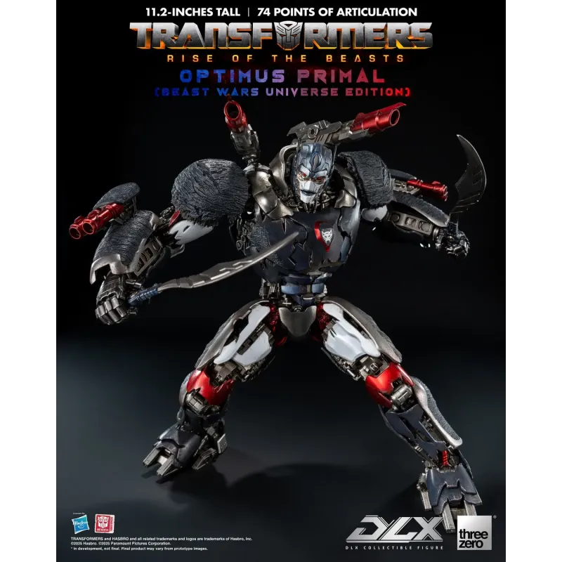 Transformers: Rise of the Beasts DLX Optimus Primal Threezero