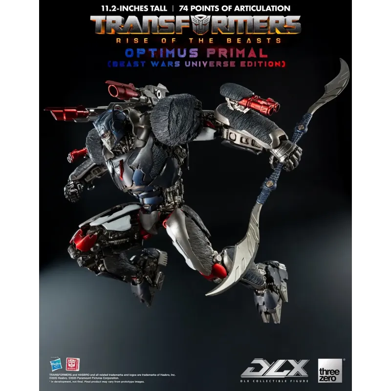Transformers: Rise of the Beasts DLX Optimus Primal Threezero