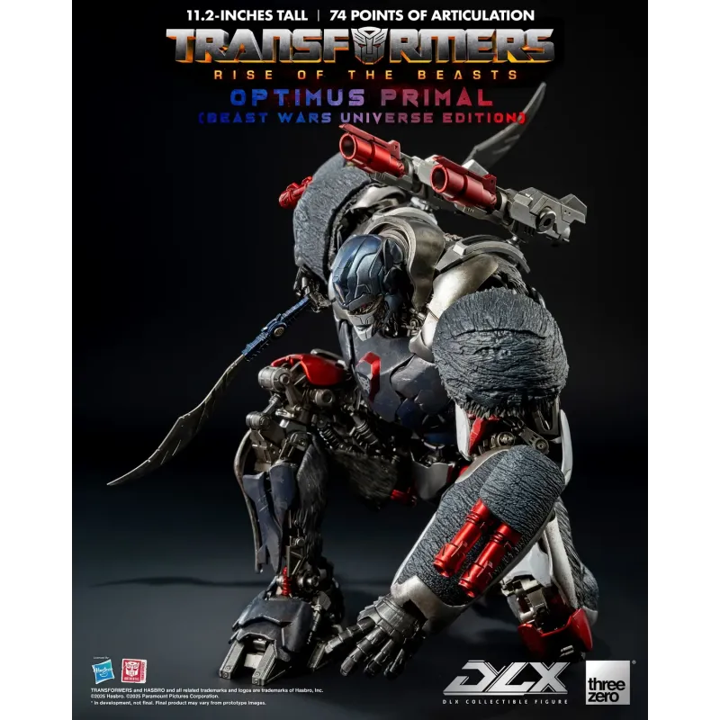Transformers: Rise of the Beasts DLX Optimus Primal Threezero