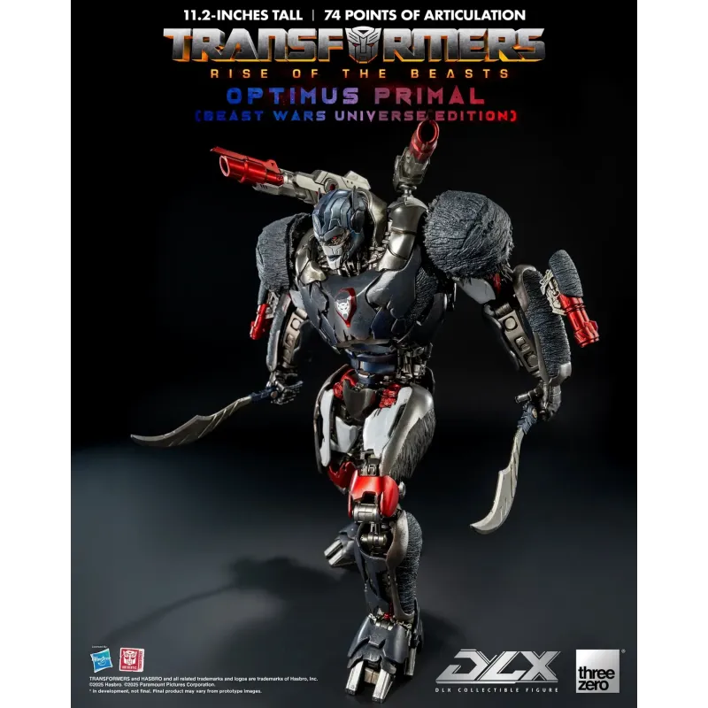 Transformers: Rise of the Beasts DLX Optimus Primal Threezero