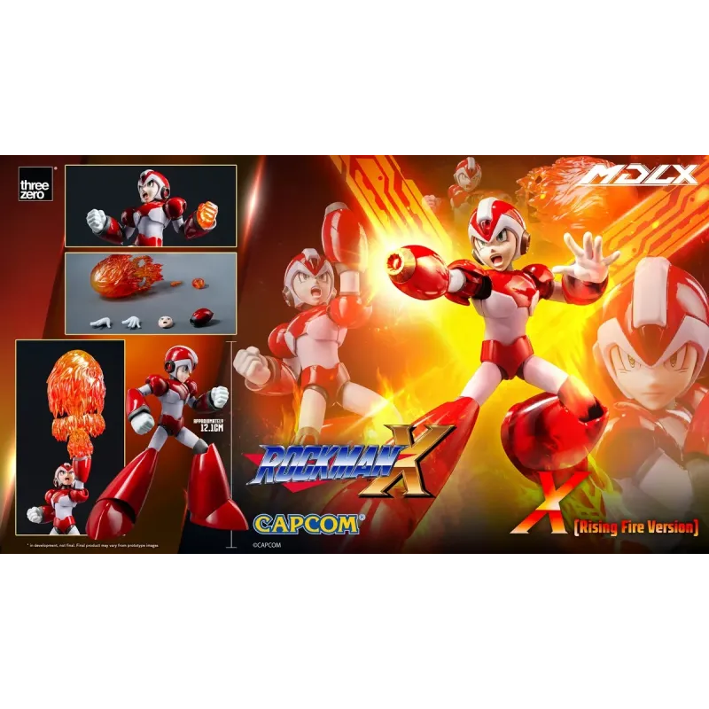Megaman Rockman X / Mega Man X Rising Fire Version Threezero